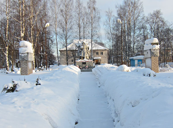 Верхняя Тойма зимой. 2011 год. Часть 1