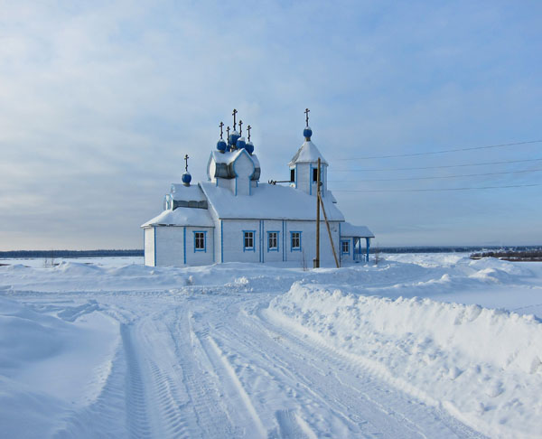 Церковь Георгия Победоносца в с. Верхняя Тойма