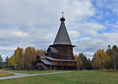 Храм Георгия Победоносца из с.Вершины (Малые Корелы)